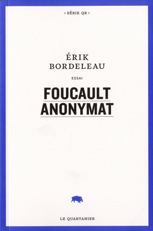 Foucault anonymat